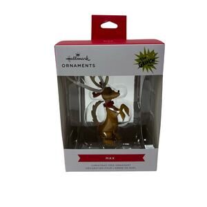 Hallmark The Grinch Max Christmas Ornament Antlers Dog